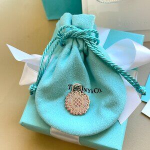 Tiffany & Co. Silver Sunflower Charm Pendant from Japan Go Women 2020